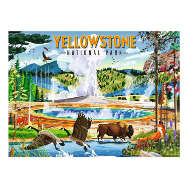 Ravensburger – yellowstone national park – legpuzzel – 500 stukjes