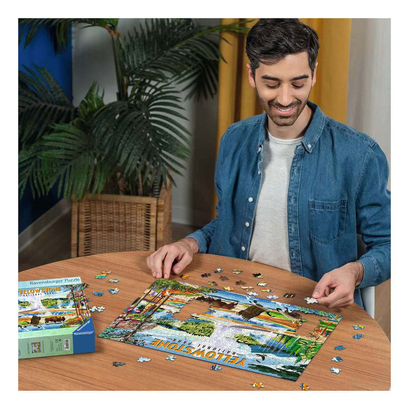 Afbeelding laden in galerijviewer, Ravensburger – yellowstone national park – legpuzzel – 500 stukjes
