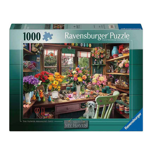 Ravensburger legpuzzel my haven no.13 flower arranger - 1000st.