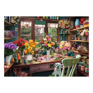 Ravensburger – my haven no.13: flower arranger – legpuzzel – 1000 stukjes