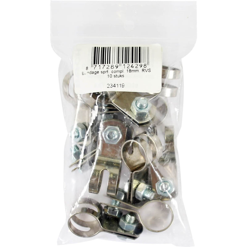 Afbeelding laden in galerijviewer, Bofix 234119 Bandage sport 18mm RVS compleet p 10
