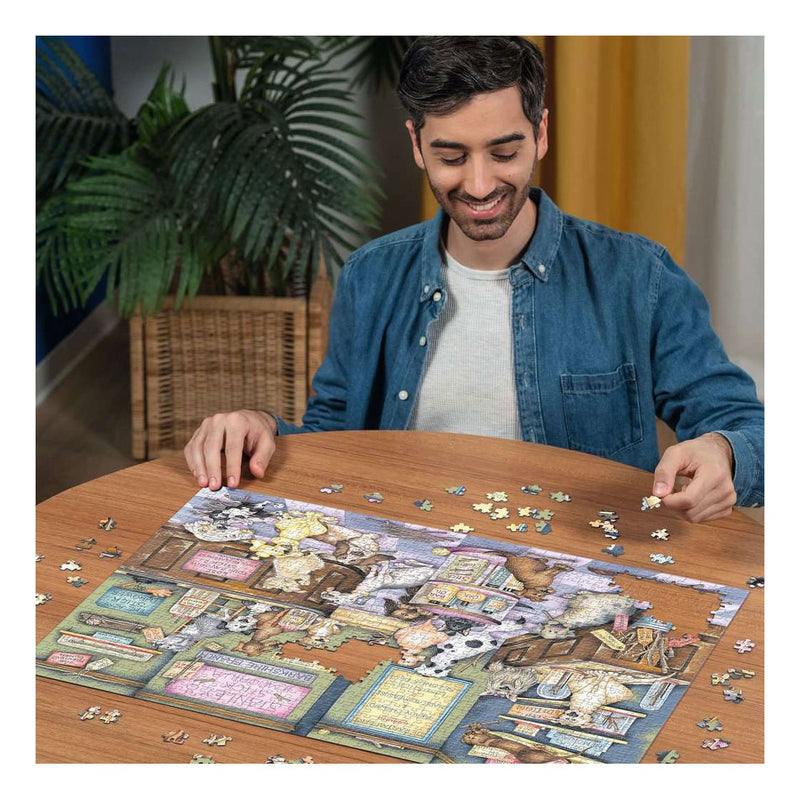 Load image into Gallery viewer, Ravensburger puzzel dapper dog's 1000st
