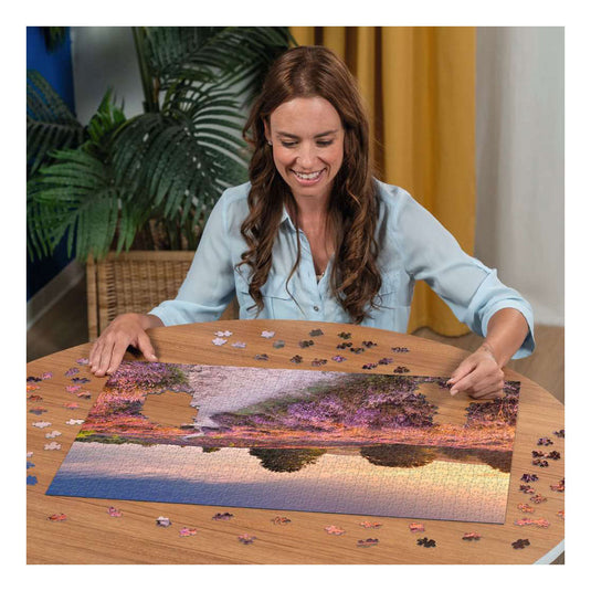 Ravensburger legpuzzel pink pathway - 1000st.