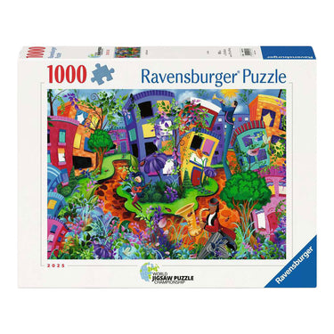 Ravensburger legpuzzel lady bug lane - 1000st.