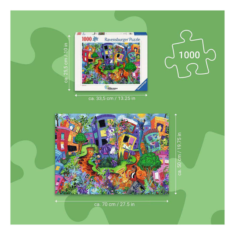 Load image into Gallery viewer, Ravensburger legpuzzel lady bug lane - 1000st.
