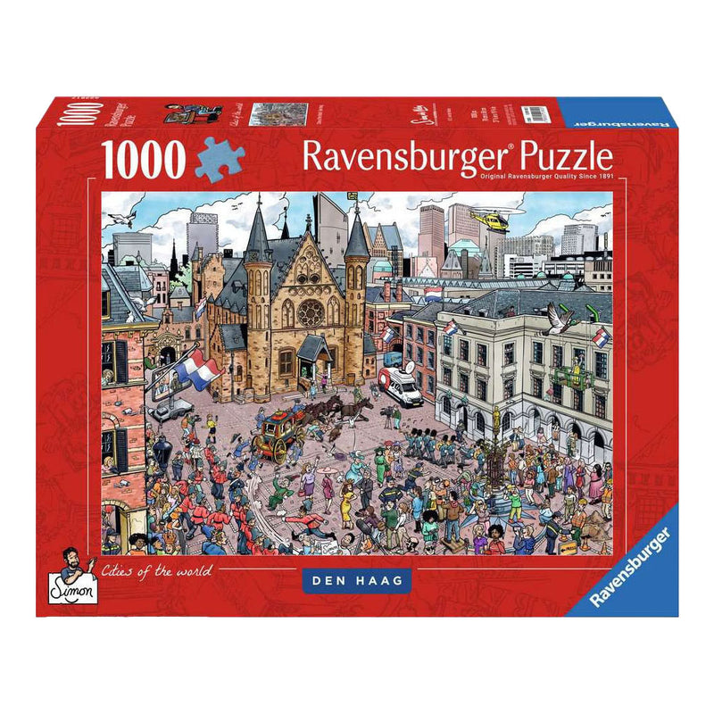 Load image into Gallery viewer, Ravensburger legpuzzel fleroux den haag - 1000st.
