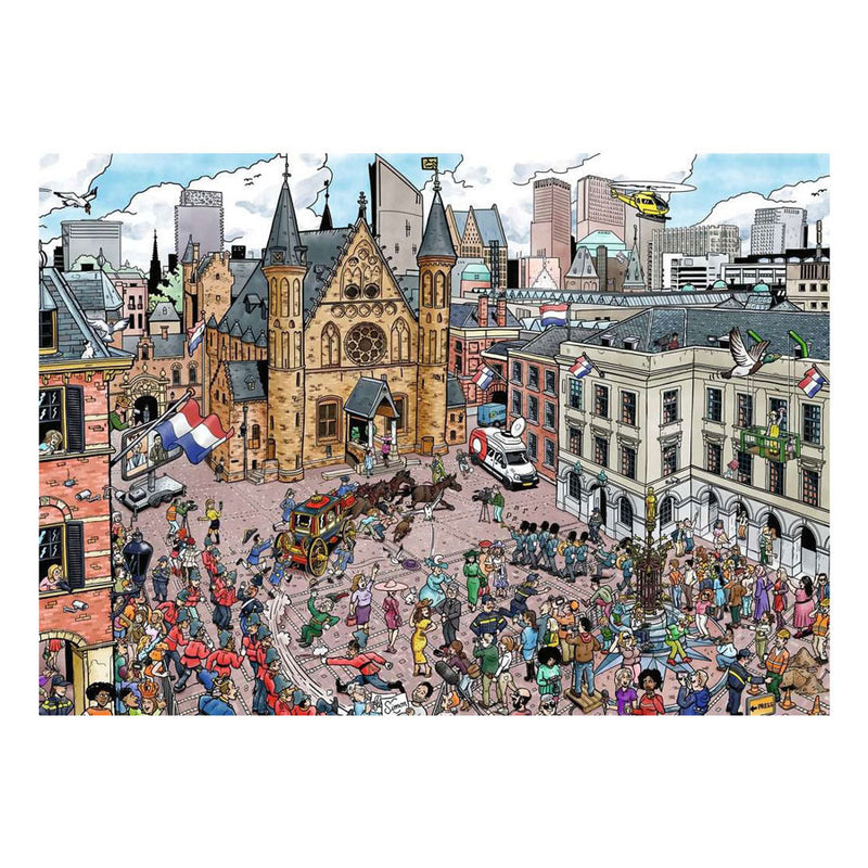 Load image into Gallery viewer, Ravensburger legpuzzel fleroux den haag - 1000st.

