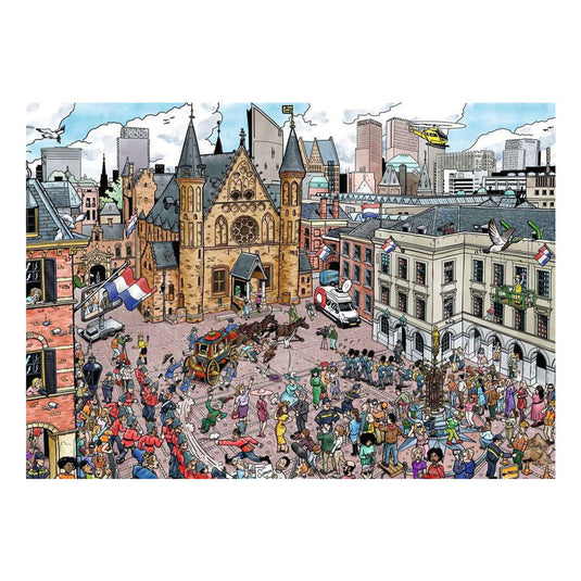 Ravensburger legpuzzel fleroux den haag - 1000st.