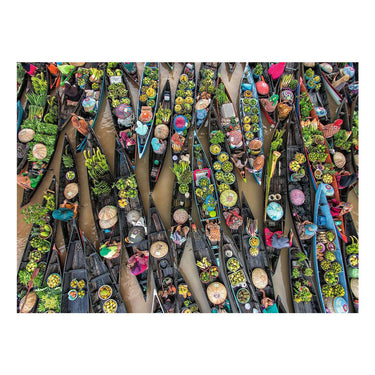 Ravensburger legpuzzel colorful markets no 1 - 500st.