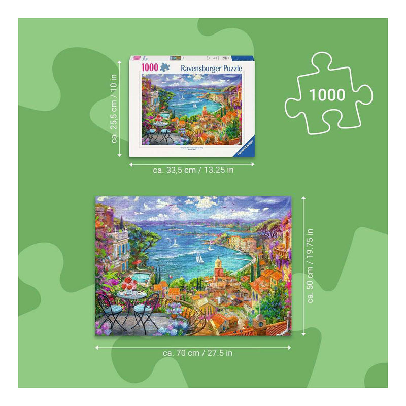 ギャラリービューアに画像をロードする, Ravensburger – legpuzzel – 1000 stukjes – 70 x 50 cm
