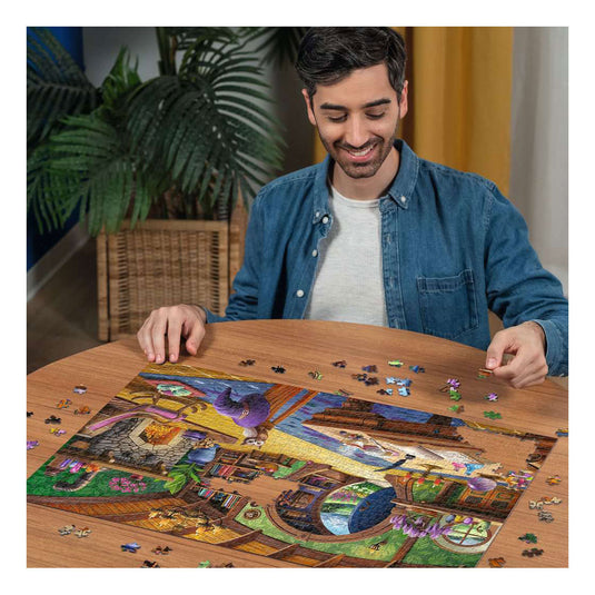 Ravensburger legpuzzel charmed cottage - 1000st.