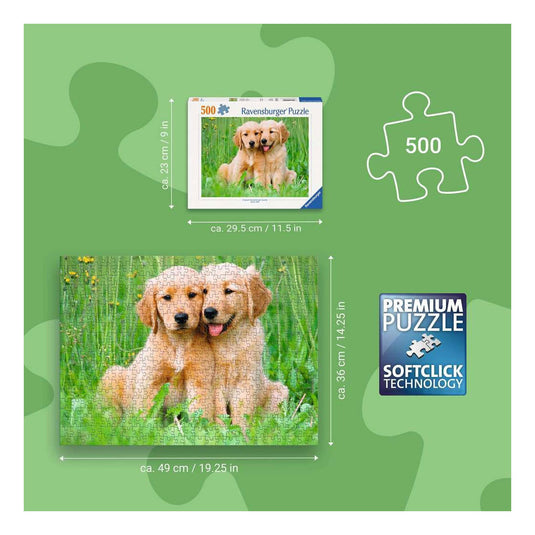 Ravensburger puzzel golden retriever