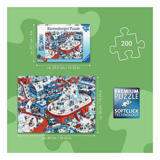 Ravensburger puzzel winter sport stadium 200 xxl stukjes