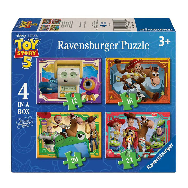 Load image into Gallery viewer, Ravensburger legpuzzel toy story 5 - 12 16 20 24st.
