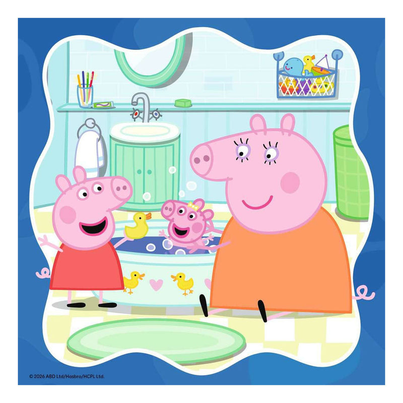 Load image into Gallery viewer, Ravensburger puzzel peppa pig 3x49pcs
