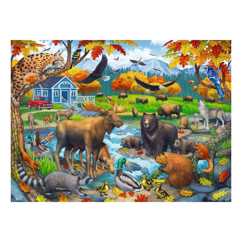 Chargez l'image dans la visionneuse de la galerie, Ravensburger – wildlife gathering – kinderpuzzel – 150 stukjes
