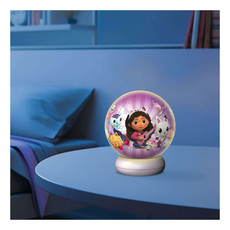 Load image into Gallery viewer, Ravensburger 3d puzzel nachtlamp gabby's dollhouse - 73st.
