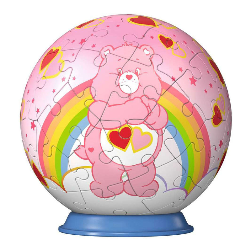 Afbeelding laden in galerijviewer, Ravensburger – care bears: love-a-lot bear – 3d puzzle-ball – 55 stukjes

