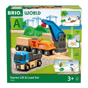 Ravensburger brio treinset hijs en laad startset - 14dlg.