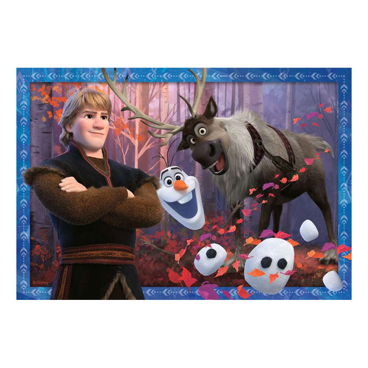 Ravensburger puzzel disney frozen 2 - 2x24 stukjes - kinderpuzzel