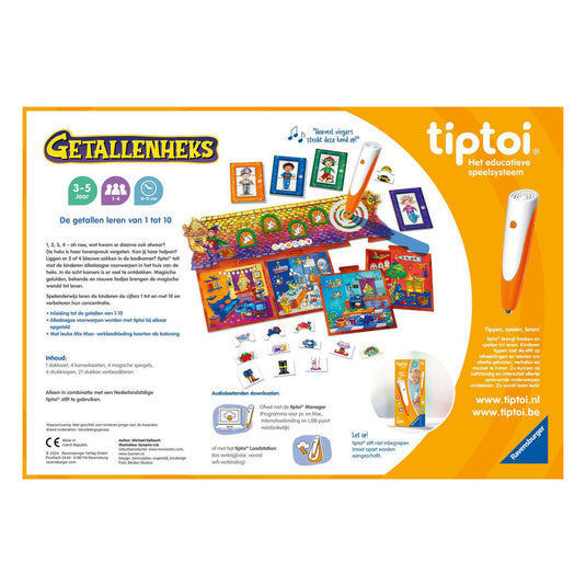 Tiptoi ® spel getallenheks