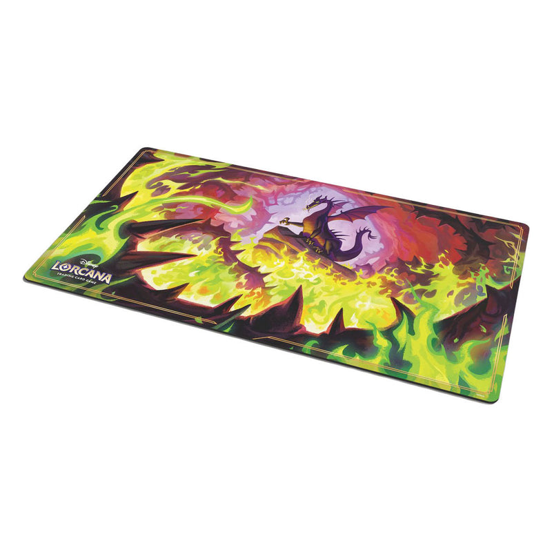 Afbeelding laden in galerijviewer, Ravensburger disney lorcana speelmat a set 11 - dragon fire

