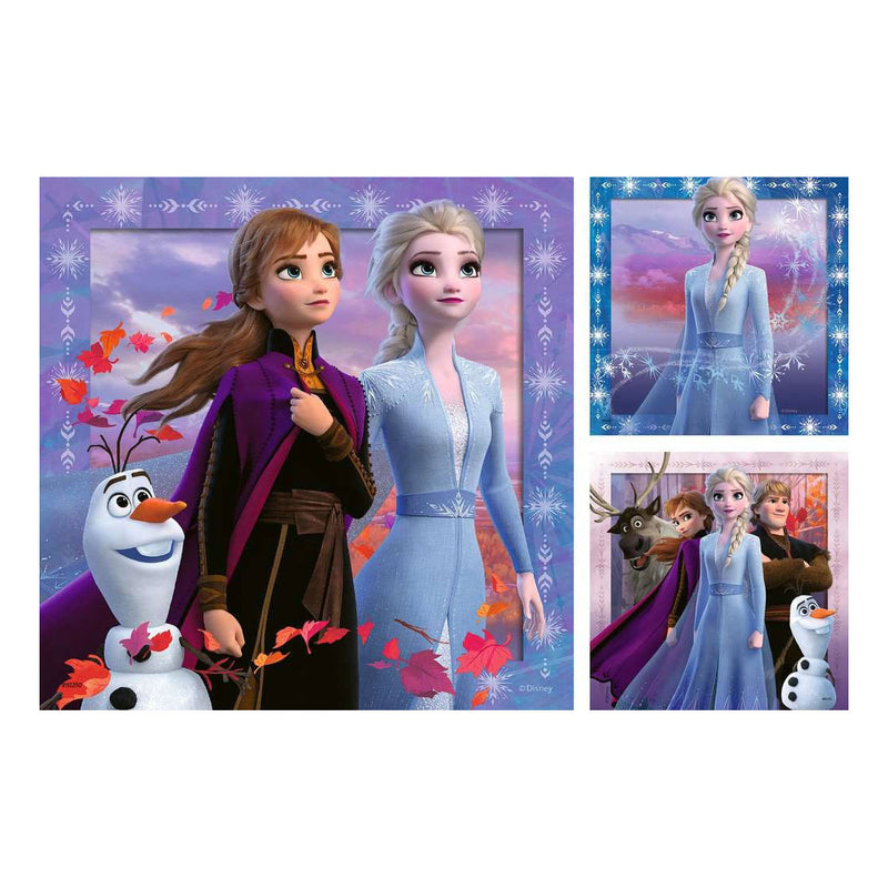 Afbeelding laden in galerijviewer, Ravensburger puzzels disney frozen 2 - 3 x 49 stukjes - kinderpuzzel
