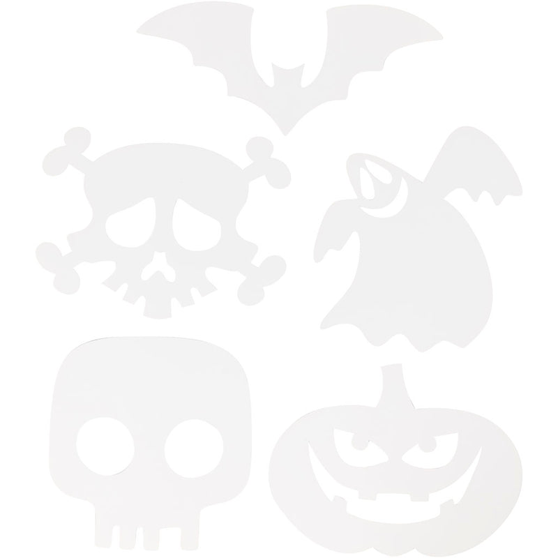 Load image into Gallery viewer, Https: www.cchobby.nl halloween-figuren-afm-25x17-cm-230-gr-wit-16-stuk-1-doos
