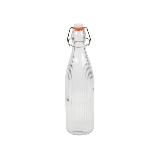 Beugelfles lines 500ml 7x7x27cm