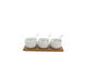 Food for fun sauzenset 7-delig met houten plank