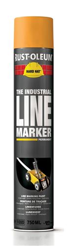 Rust-oleum spuitbus geel belijnen 500ml (karretje)