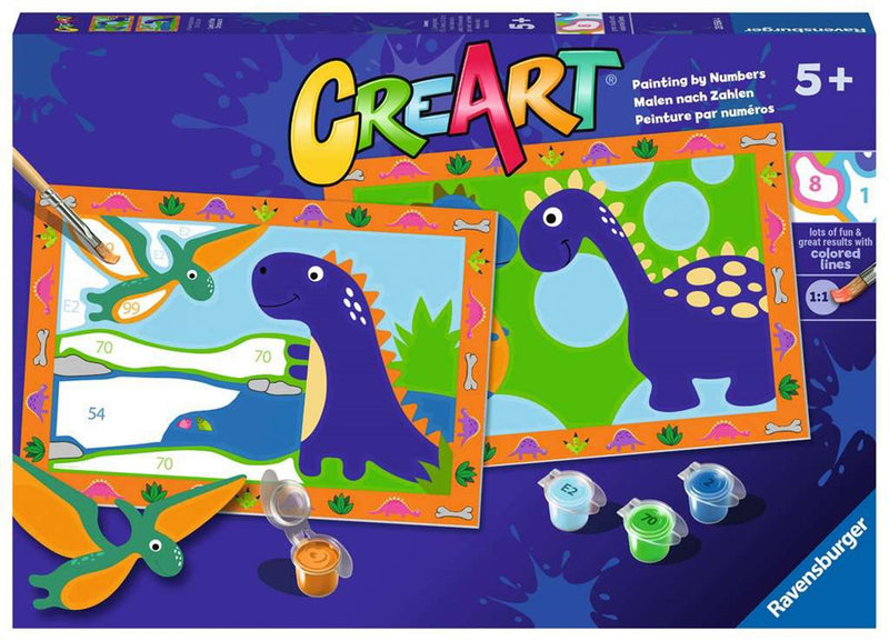 Load image into Gallery viewer, Ravensburger creart land of the dinosaur
