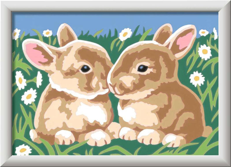 Load image into Gallery viewer, Ravensburger creart schilderen op nummer - pluizige konijntjes
