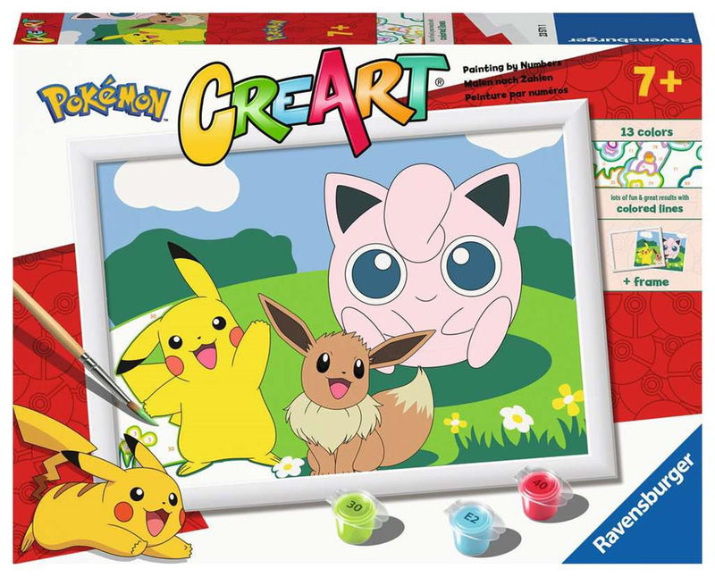 Load image into Gallery viewer, Ravensburger creart schilderen op nummer - pokémon classics
