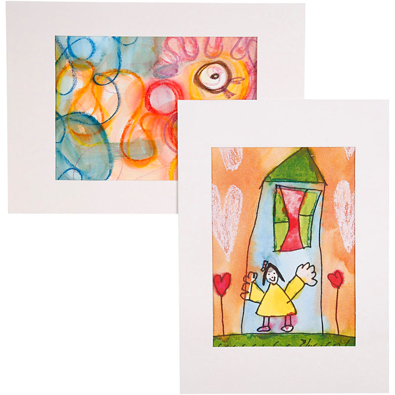 Load image into Gallery viewer, Https: www.cchobby.nl passepartout-lijsten-afm-19-8x28-cm-500-gr-wit-100-stuk-1-doos
