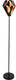 Eglo carlton 1 vloerlamp - e27 - 152,5 cm - zwart koper