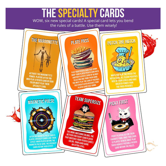 Fried potatoes card game deep fried edition (engelstalig)