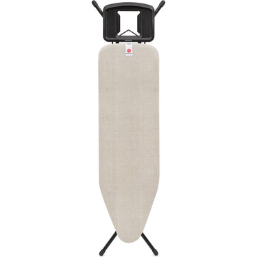 Brabantia strijkplank b - voor strijkijzer - 124 x 38 cm - denim grey