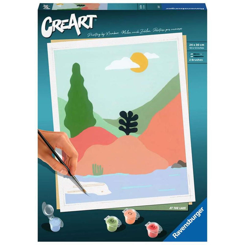 Load image into Gallery viewer, Ravensburger creart schilderen op nummer - at the lake
