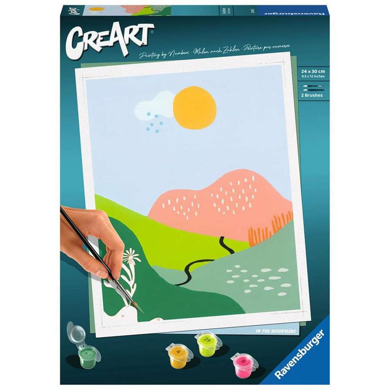 Load image into Gallery viewer, Ravensburger creart schilderen op nummer - in the mountains
