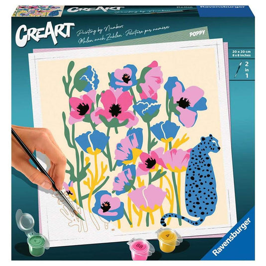 Ravensburger schilderen op nummer - poppy