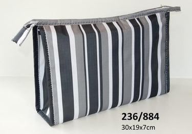 Toilettas gestreept 30x19x7cm