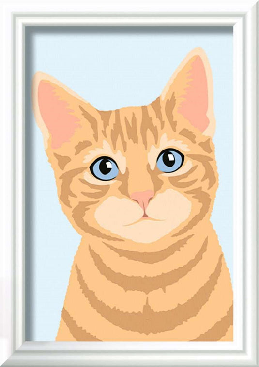 Ravensburger creart schilderen op nummer rode kater