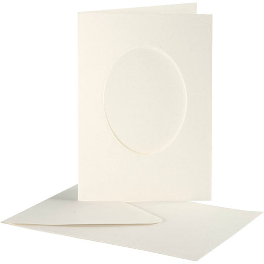 Https: www.cchobby.nl passepartout-kaarten-ovaal-afmeting-kaart-10-5x15-cm-afmeting-envelop-11-5x16-5-cm-off-white-10-set-1-doos