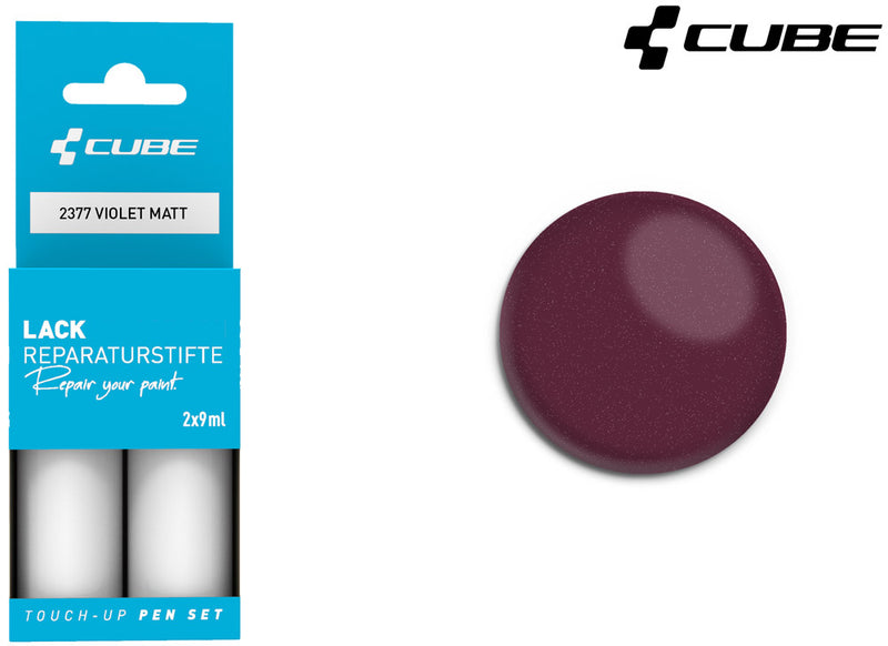 Load image into Gallery viewer, Cube touch-up pen set violet matt
