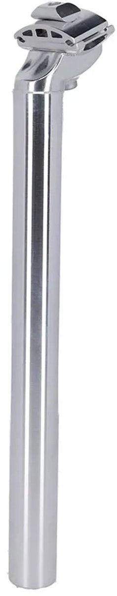 Xlc sp-r07 zadelpen - 26.6 x 350 mm - setback: 20 mm - aluminium - zilver