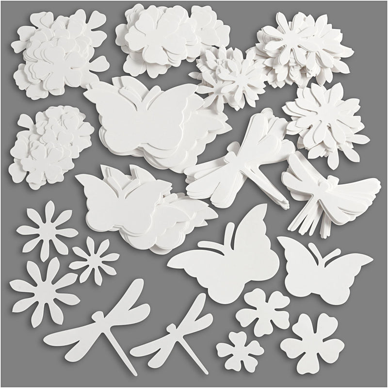Load image into Gallery viewer, Https: www.cchobby.nl uitgestanste-vormen-afm-4-5-12-cm-240-gr-wit-362-stuk-1-doos
