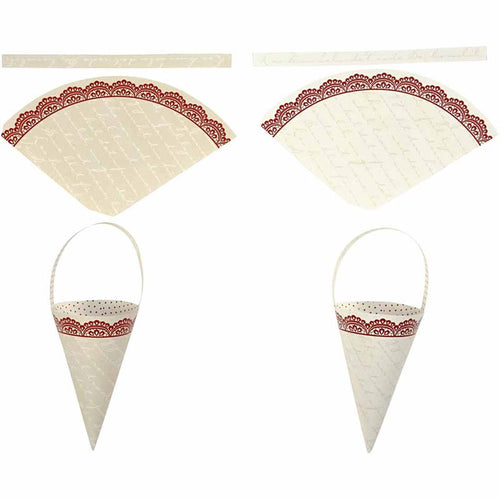 Vivi gade kegels, h: 13 cm, 160 gr, 10 stuk 1 doos