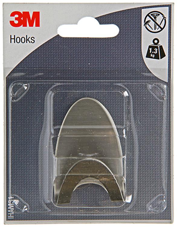 Laden Sie das Bild in Galerie -Viewer, 3m 1052717 - hook adhesive metal oval | 1 stuks
