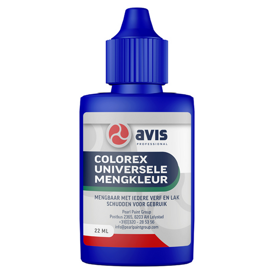 Avis professional 1034250 - colorex univ.mengv.25ml blauw | 2 stuks